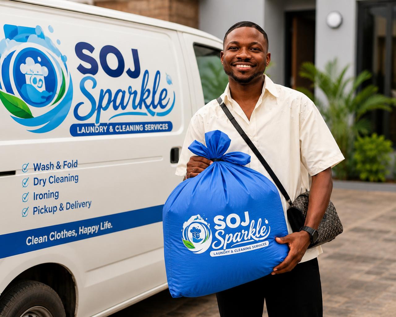 SOJ Sparkle laundry service